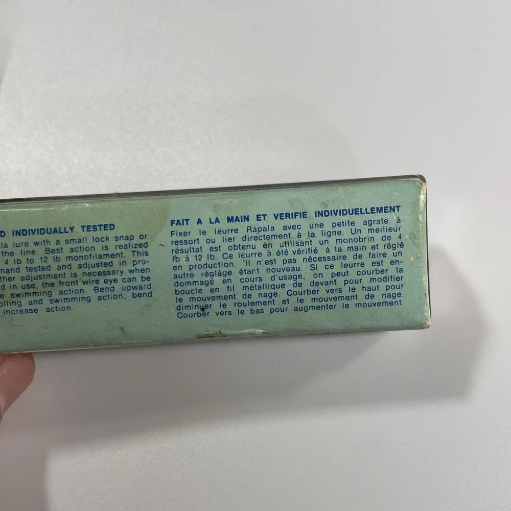 VTG OLD STOCK RAPALA ORIGINAL FLOATING 9S 3 1/2